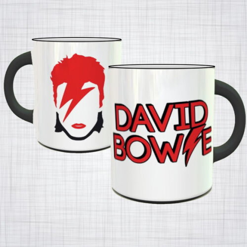 Caneca Porcelana David Bowie