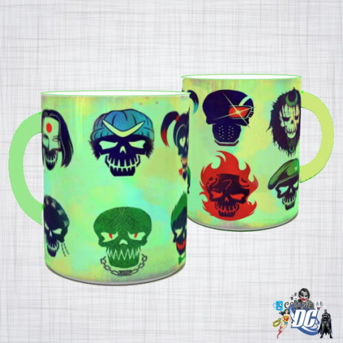 Caneca Porcelana DC Esquadrão Suicida