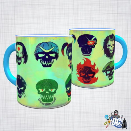 Caneca Porcelana DC Esquadrão Suicida