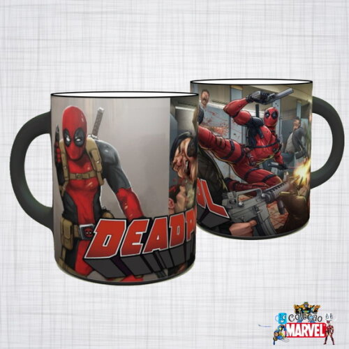 Caneca Porcelana Deadpool Marvel