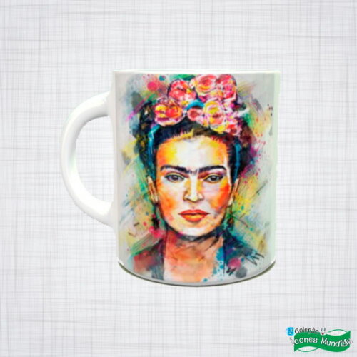 Caneca Porcelana Frida Kahlo