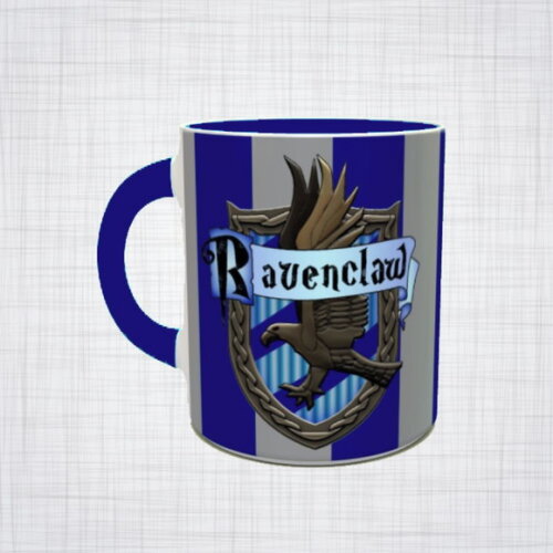 Caneca Porcelana Harry Potter casa Corvinal