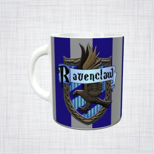 Caneca Porcelana Harry Potter casa Corvinal