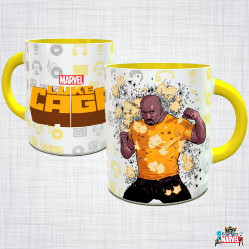 Caneca Porcelana luke cage marvel netflix
