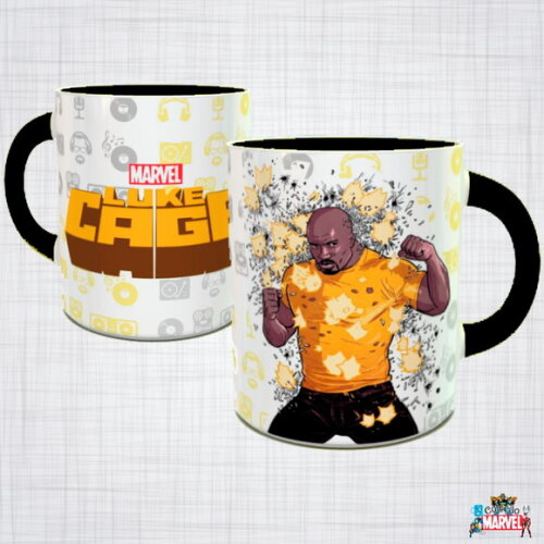 Caneca Porcelana luke cage marvel netflix
