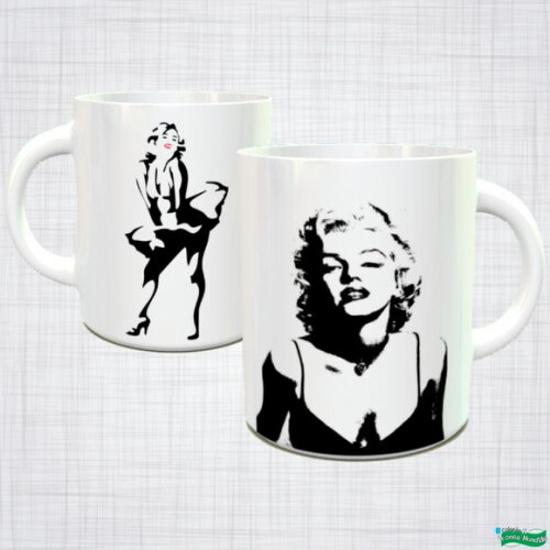 Caneca Porcelana Marilyn Monroe