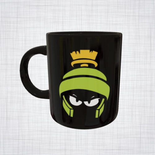 Caneca Porcelana Marvin, o Marciano Looney Tunes