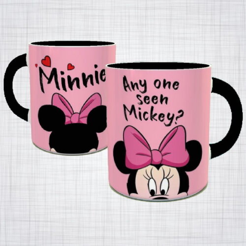 Caneca Porcelana Minnie disney