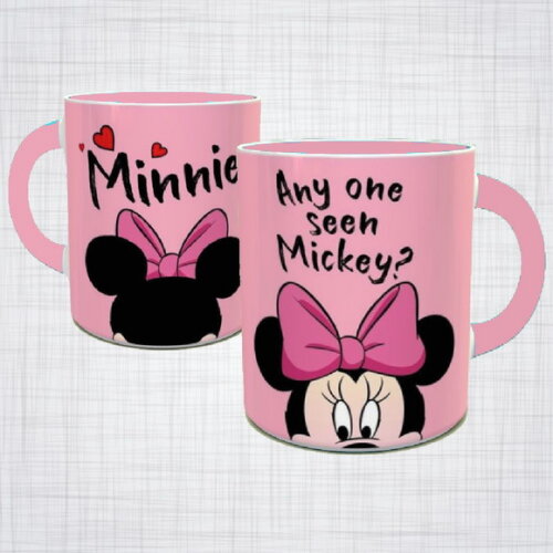 Caneca Porcelana Minnie disney