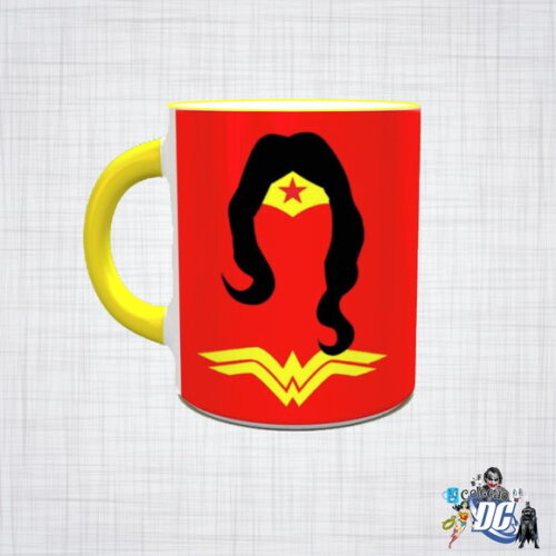 Caneca Porcelana Mulher Maravilha
