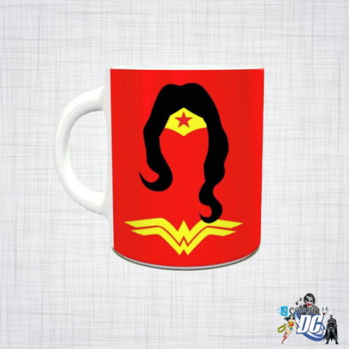 Caneca Porcelana Mulher Maravilha