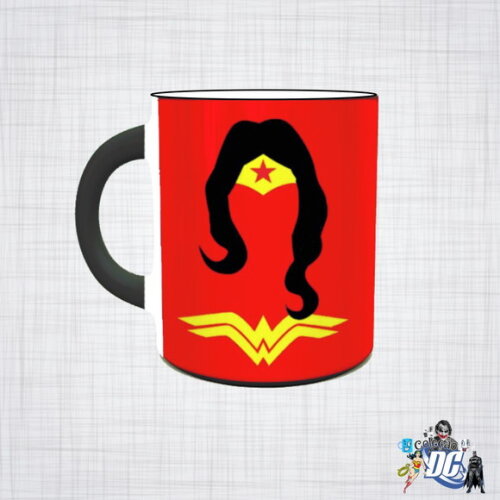 Caneca Porcelana Mulher Maravilha