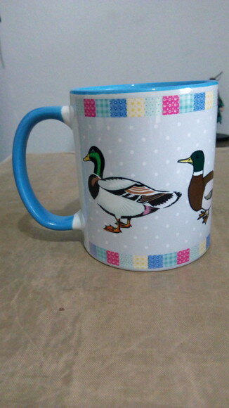 Caneca Porcelana pato