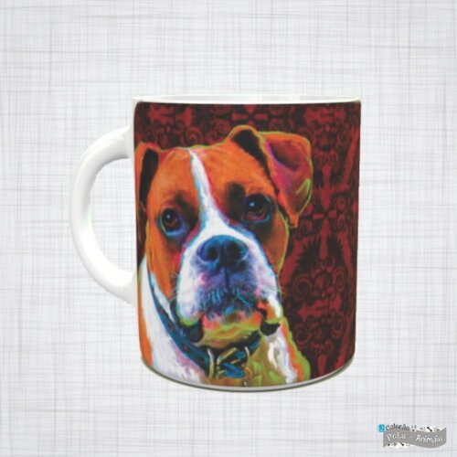 Caneca Porcelana pet adote um vira lata