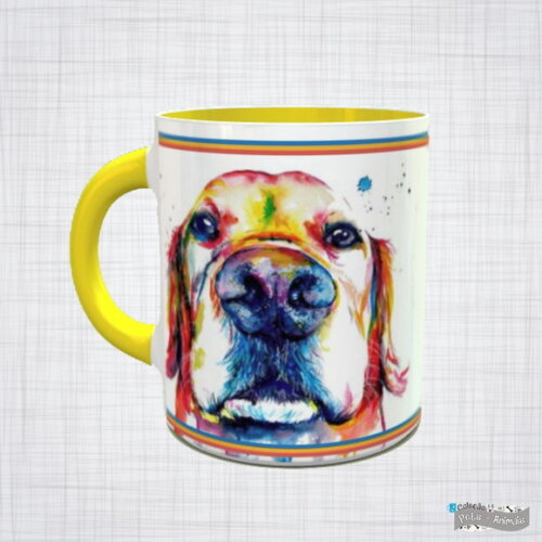 Caneca Porcelana pet i love my pet eu amo meu pet