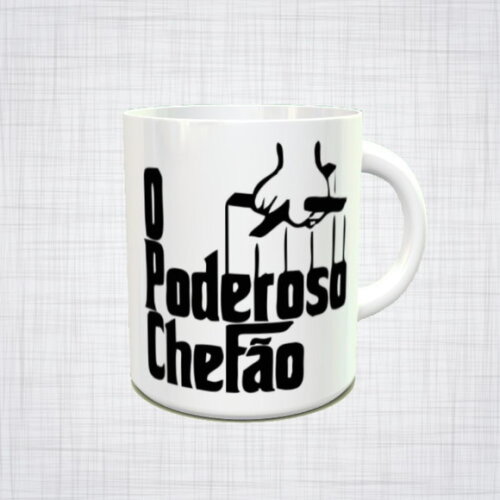 Caneca Porcelana poderoso chefão don corleone marlon brando