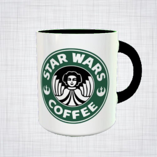 Caneca Porcelana Princesa Leia Star Wars Starbucks
