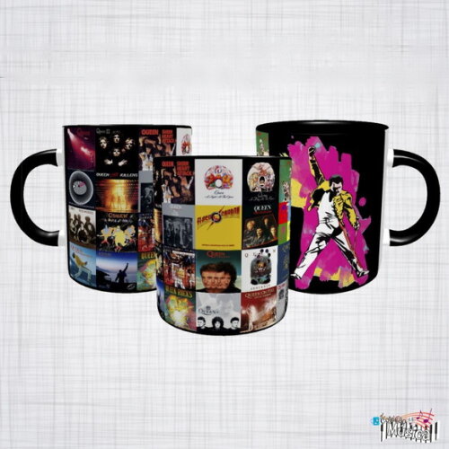 Caneca Porcelana queen freddy mercury