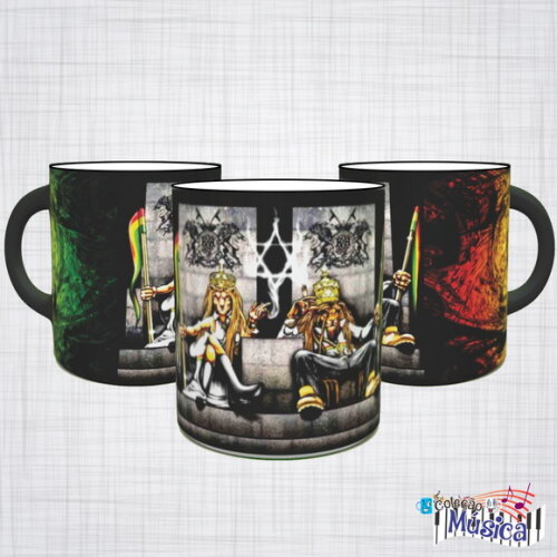 Caneca Porcelana Reggae Leão De Juda Varias Cores