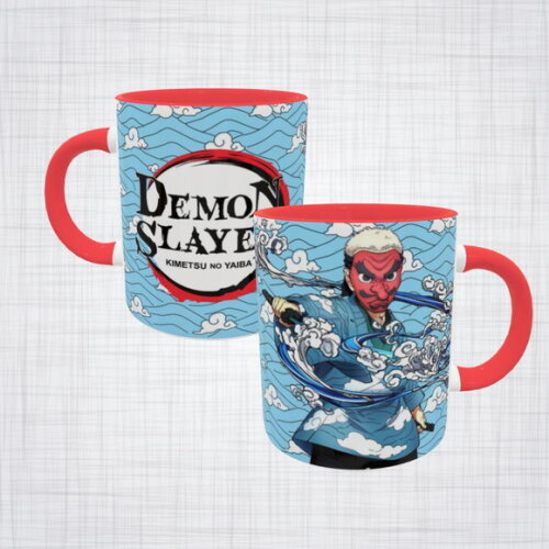 Caneca Sakonji Urokodaki Demon Slayer Kimetsu no Yaiba