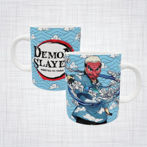 Caneca Sakonji Urokodaki Demon Slayer Kimetsu no Yaiba