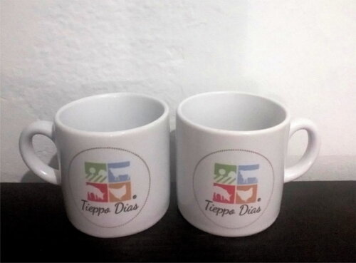 Caneca Xícara Café Porcelana Branca 100 ml Personalizada