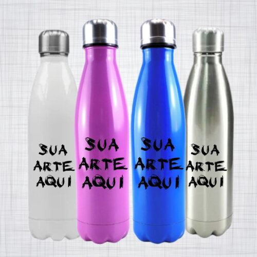 Garrafa Térmica Aço Inox com Parede Dupla 500 ml
