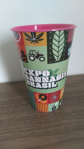 Kit 1000 Copo Plástico Pp 550ml Label Personalizado