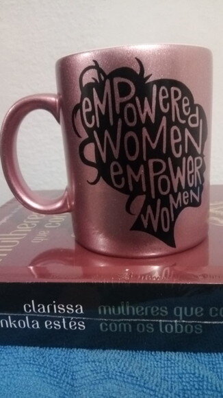kit 3 Caneca Porcelana Girl Power Feminismo