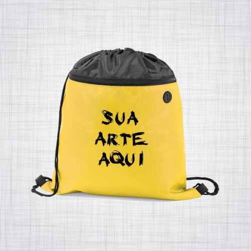 Mochila Bolsa Saco Saída Fone de Ouvido 35x40 Personalizada