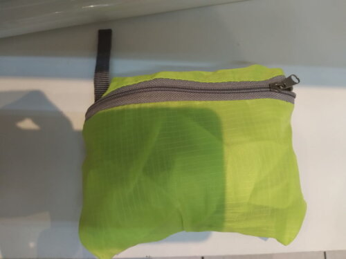 Mochila Nylon Dobrável Bolso Frontal Personalizada