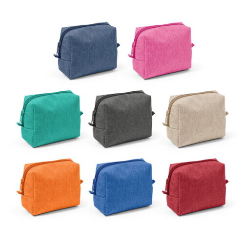 Necessaire Poliéster Colorida 13 x 11 x 6,5 cm Personalizada