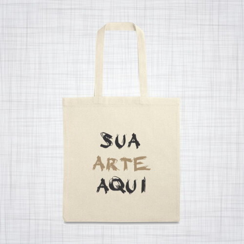 Sacola Ecobag Algodão 38x42 cm Personalizada