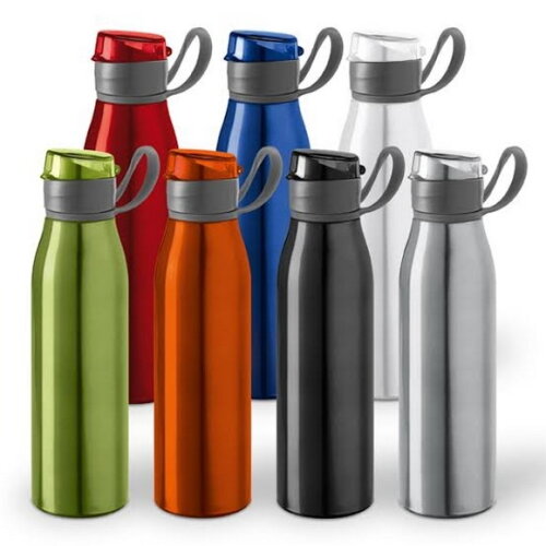 Squeeze Alumínio com Tampa e Alça 650 ml personalizado