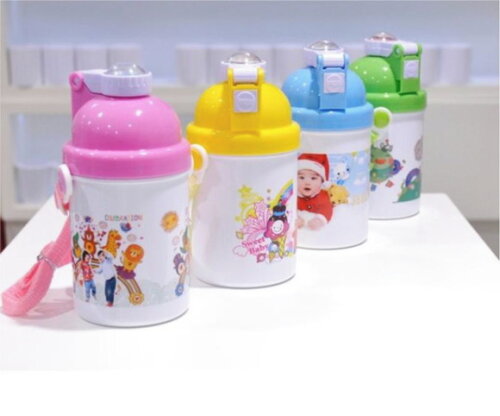 Squeeze Garrafinha Infantil Polímero Personalizado 400ML