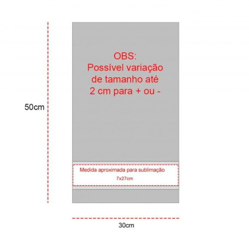Toalha Lavabo 50x30 cm Diversas Cores Personalizada