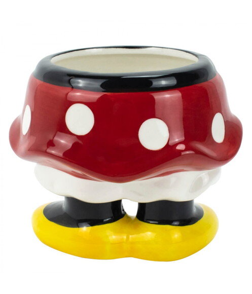 Vaso Porcelana Porta Objeto Corpo Minnie 11cm Disney