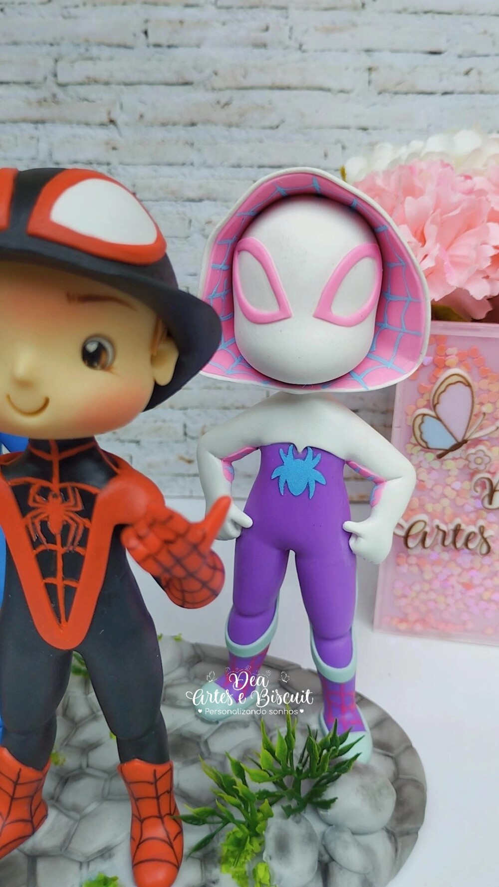 Topo de Bolo Spidey | Dea artes e Biscuit