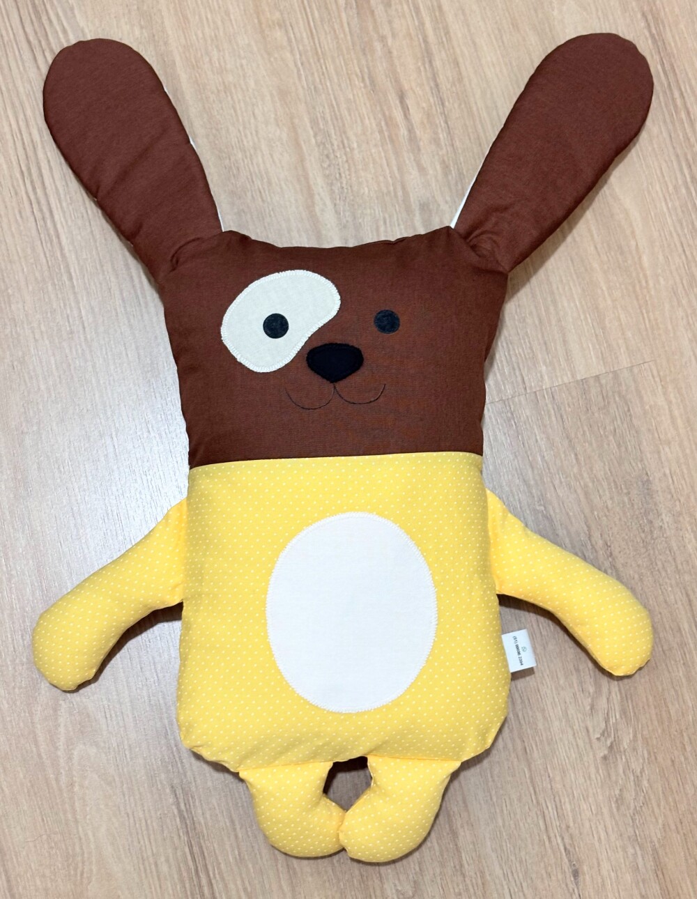 Naninha Cachorrinho Travesseiro Infantil em Tecido Tricoline 100%