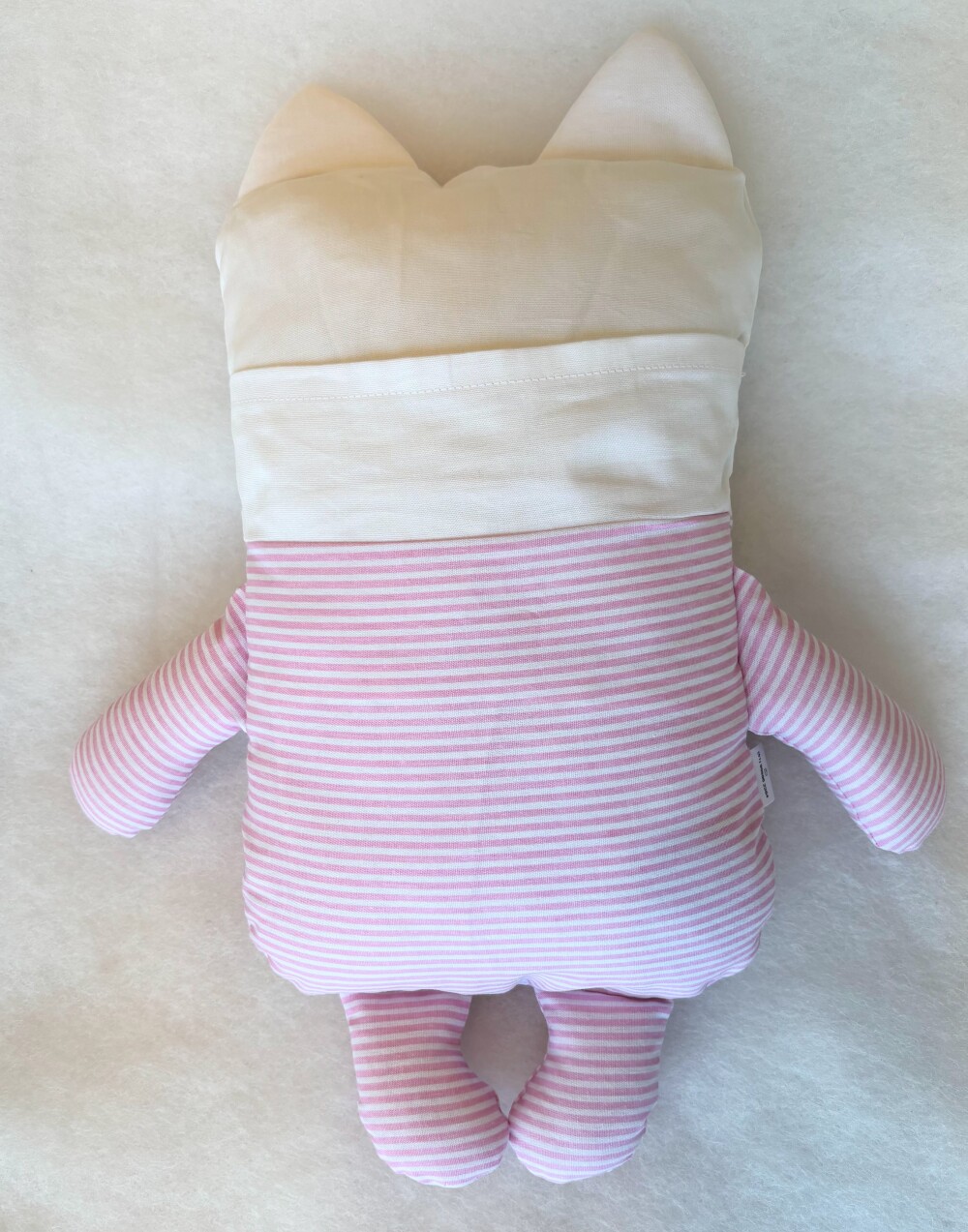 Naninha Gatinha Travesseiro Infantil em Tecido Tricoline 100% Alg
