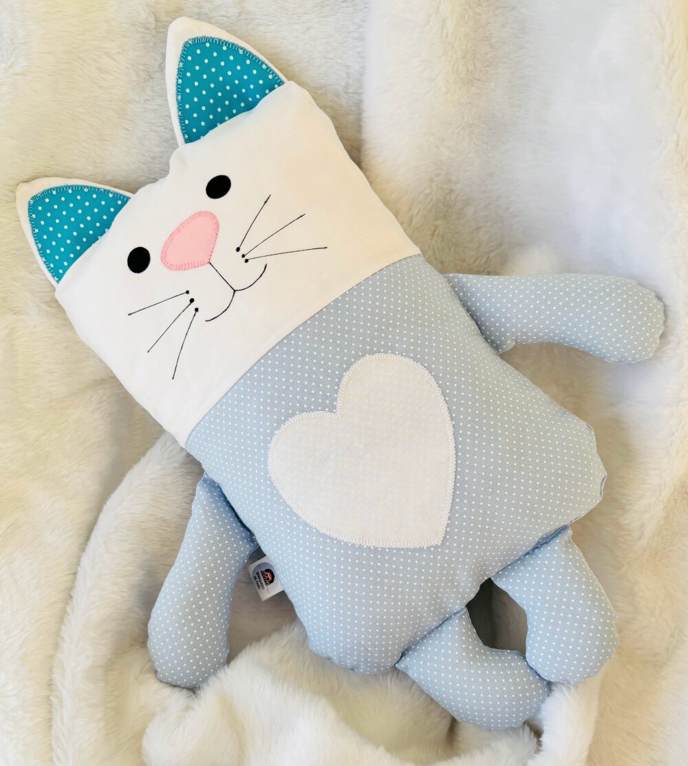 Naninha Gatinho para Crianças e bebês Travesseiro Infantil em T