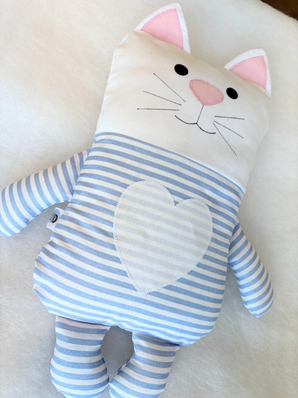 Naninha Gatinho para Bebês e Crianças, travesseiro e almofada e