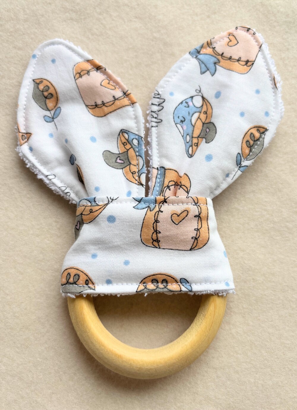 Babador Bandana e Mordedor Sensorial