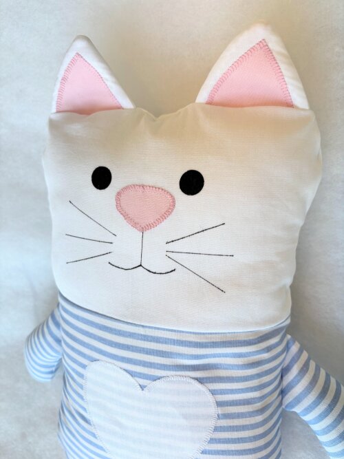 Naninha Gatinho para Bebês e Crianças, travesseiro e almofada e
