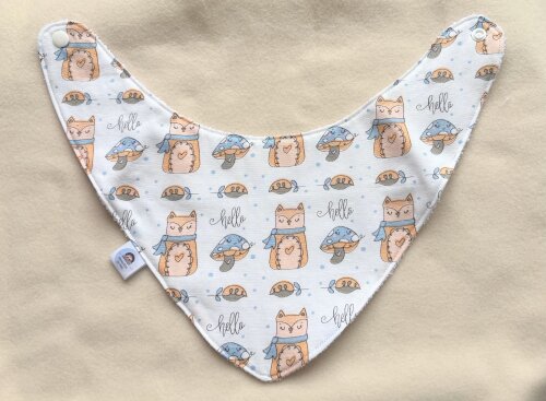 Babador Bandana e Mordedor Sensorial