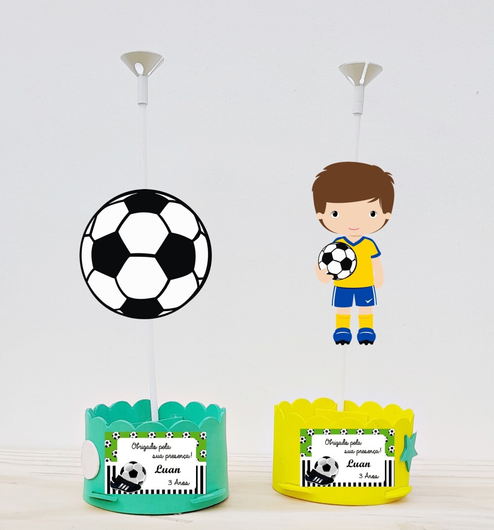Centro de mesa Futebol Bola