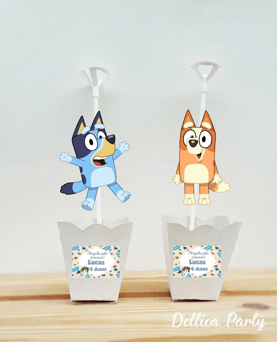 Centro de mesa Bluey