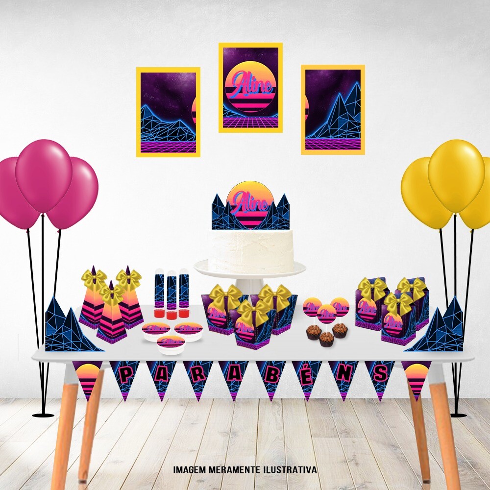 Kit Festa Neon P