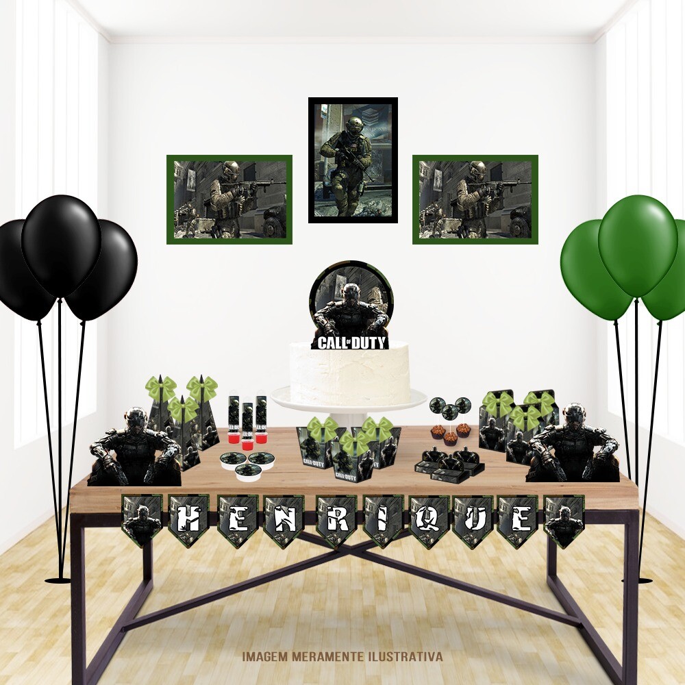Kit Festa Call Duty P
