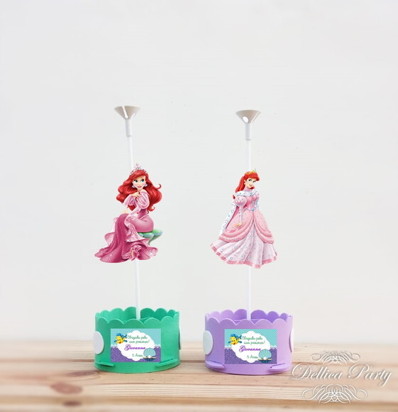 Centro de Mesa Princesa Ariel